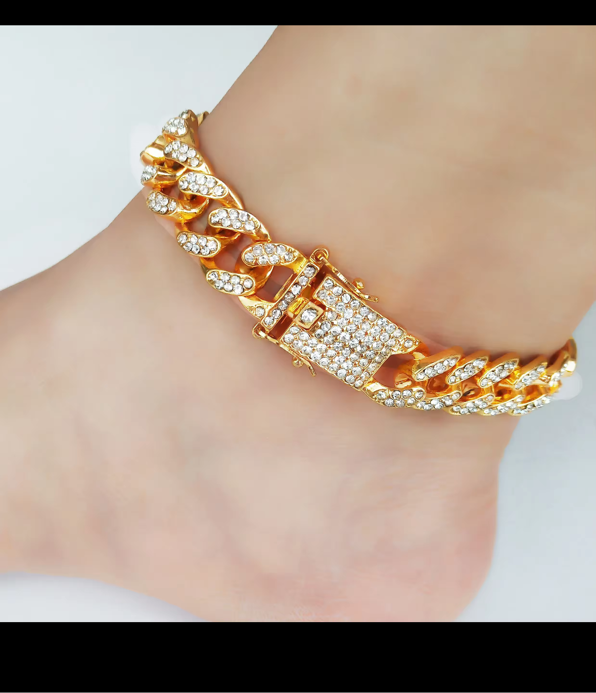 9' Pynkbox Gold Anklet