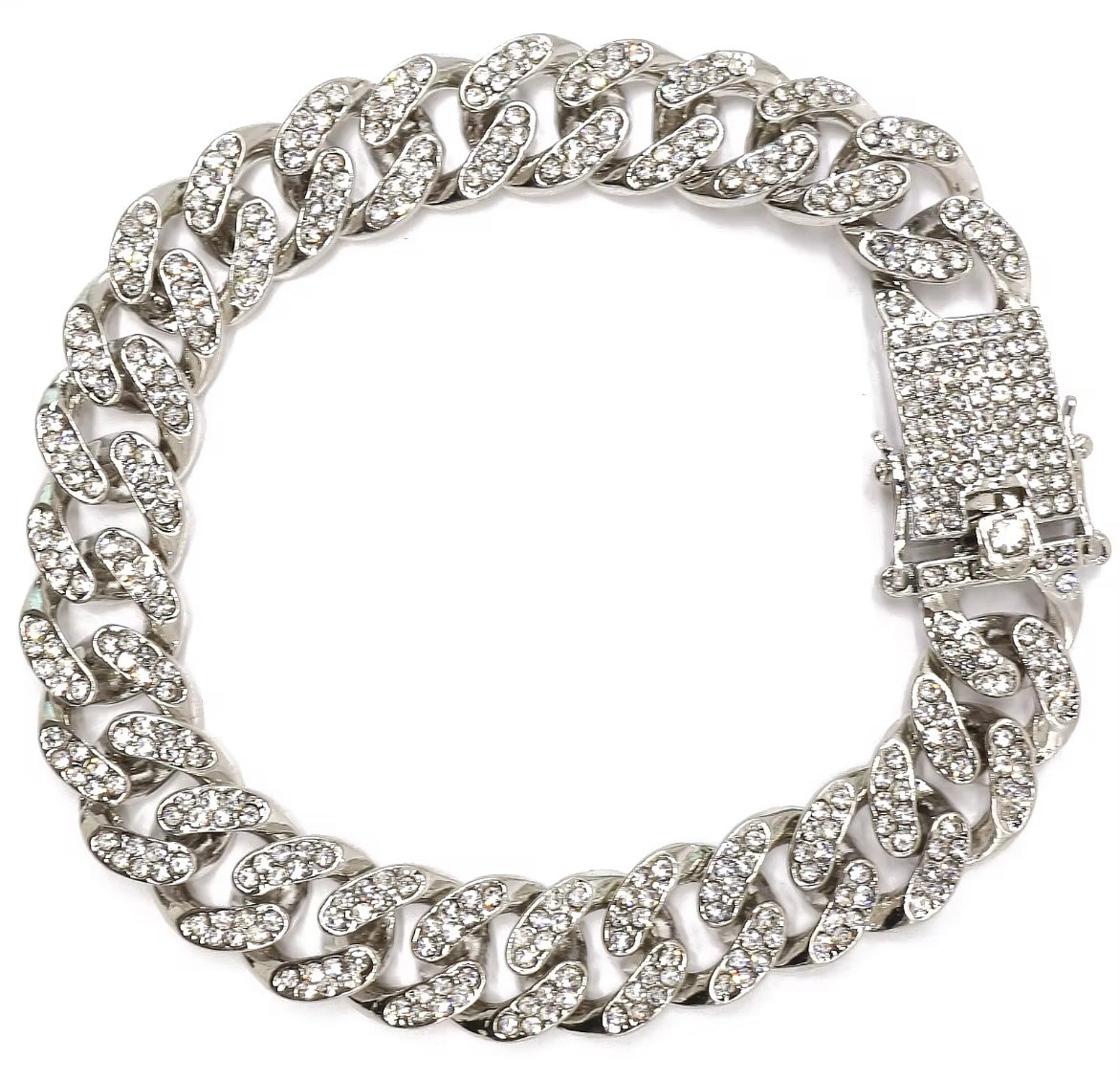 9' Silver Pynkbox Anklet