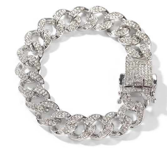 10' Pynkbox Silver Anklet